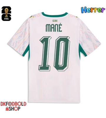 Senegal Sadio Mane #10 Hjemmebanetrøje VM 2026 Kort ærmer